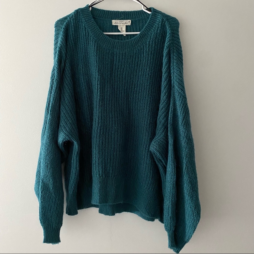 H&M oversized sweater mohair blend